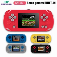 GC31 Retro Video Game Console, 128 Classic Games, 2.4 Inch Handheld