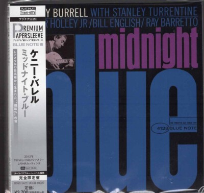KENNY BURRELL MIDNIGHT BLUE JAPAN MINI LP PLATINUM SHM UCCU 40027 OBI MONO