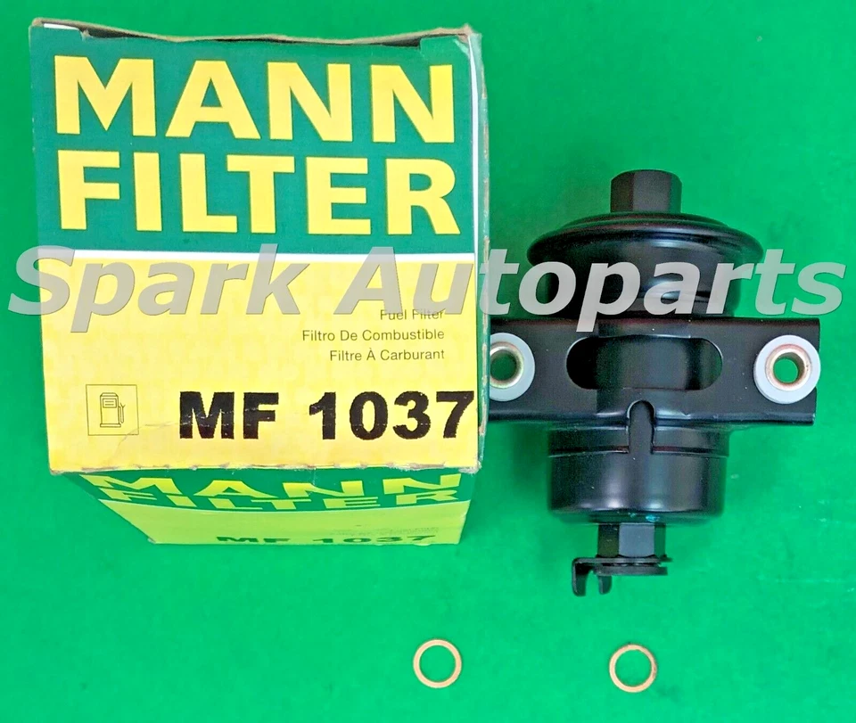 Nuevo filtro de combustible MANN MF 1037 para 1,6 L GEO Prizm, 1,6 L Toyota Corolla Foto 2 de 3