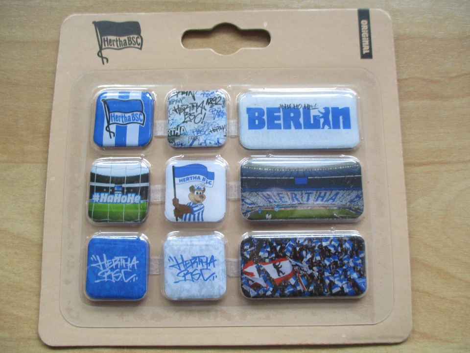 Hertha BSC Berlin Magnet 9er Set