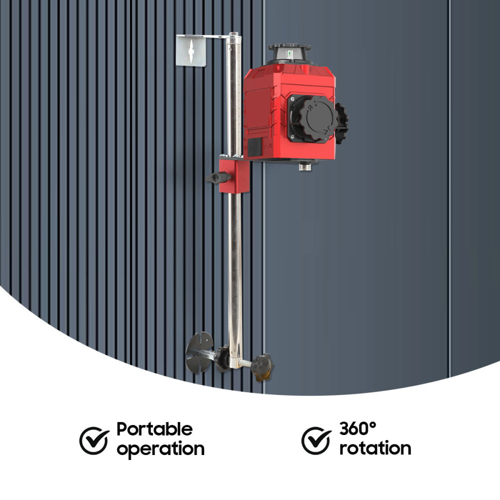 Universal Adjustable Laser Level Wall Mount Bracket 400mm Support  