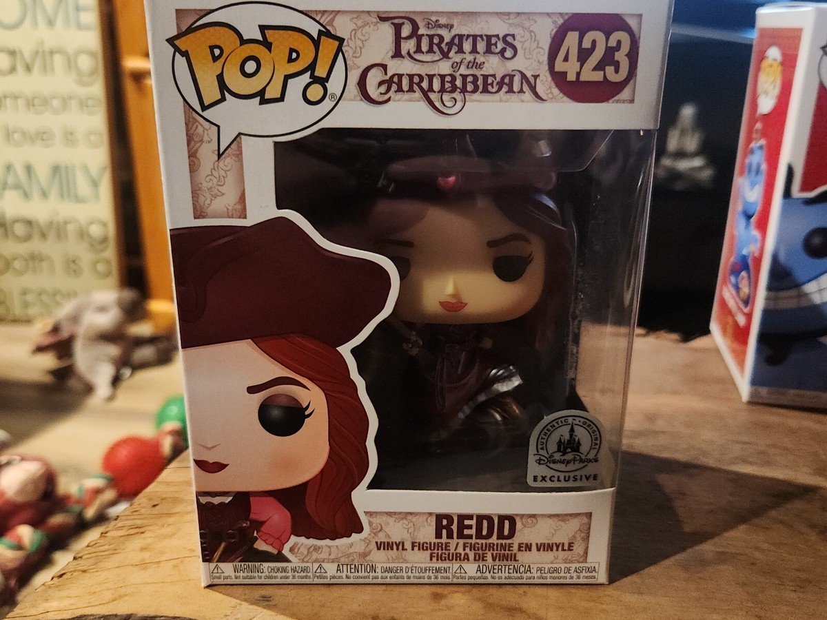 Funko Pop! Pirates of The Caribbean Redd #423 Disney Parks exclusive