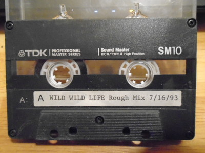 RARE PROMO Wailing Souls DEMO CASSETTE TAPE reggae Wild Life TALKING HEADS rough