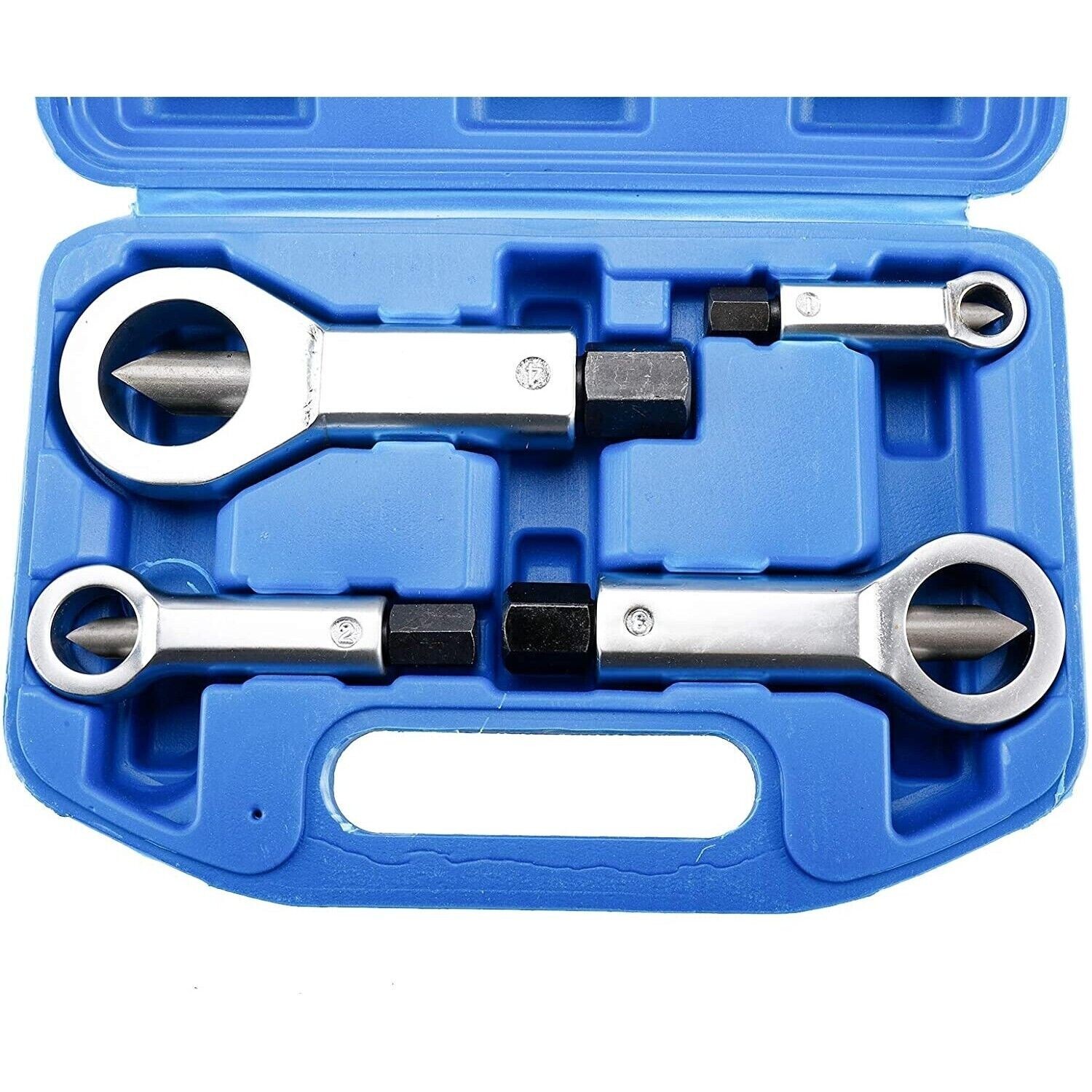 Set Spaccadadi per Hobby e Bricolage 9-27mm - 4 Pezzi con Custodia