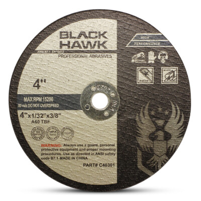 25 Pack - 4'' x 1/32'' x 3/8'' Cut-Off Wheels for Die Grinder Metal Cutting Disc