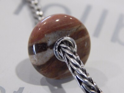 TROLLBEADS LE Edelsteine Bead 2011 RAR & RARITÄT wie versteinertes Holz (EINE PERLE) NEU!