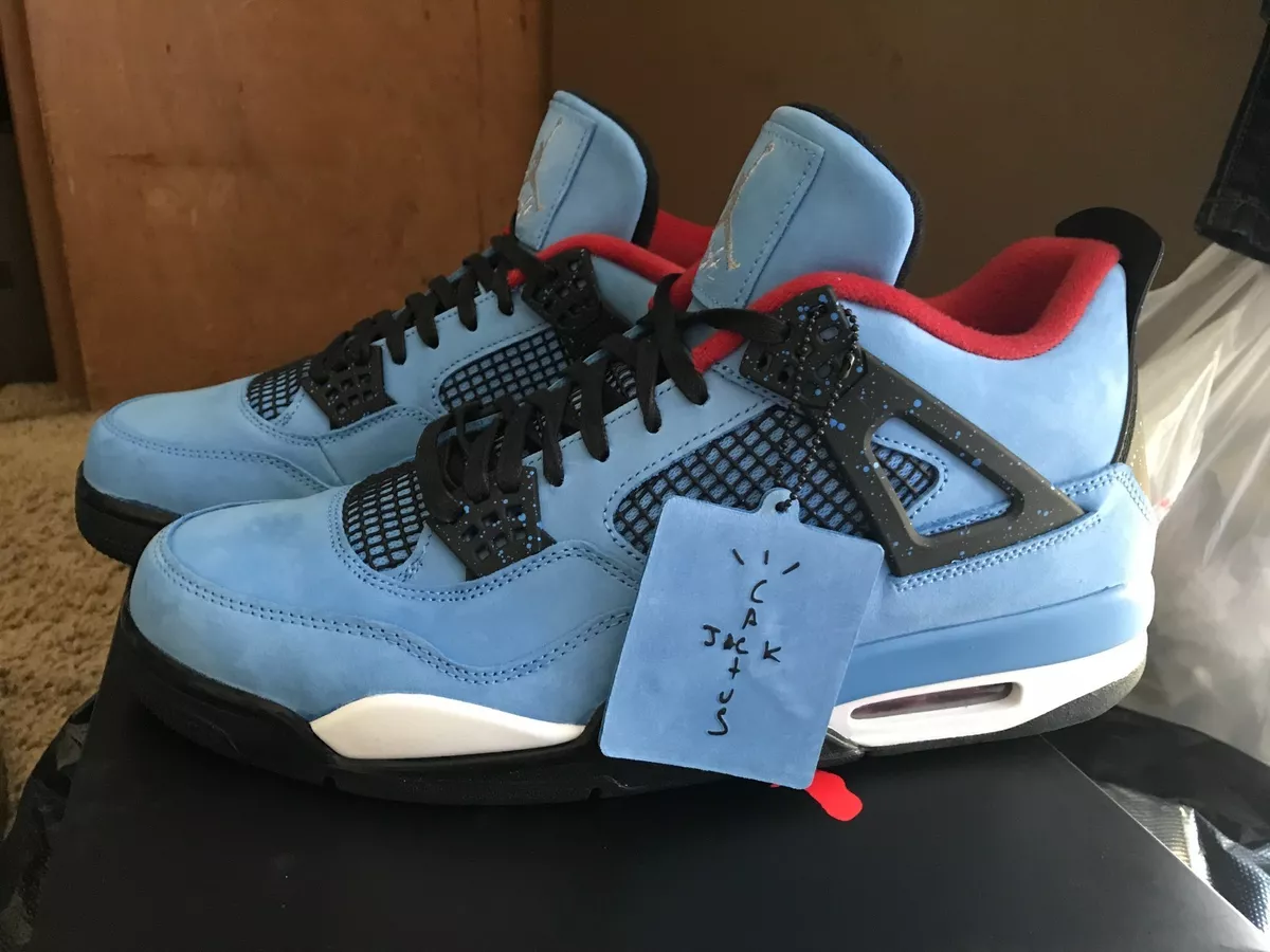 AIR JORDAN 4 IV CACTUS JACK TRAVIS SCOTT Size 13 New | eBay