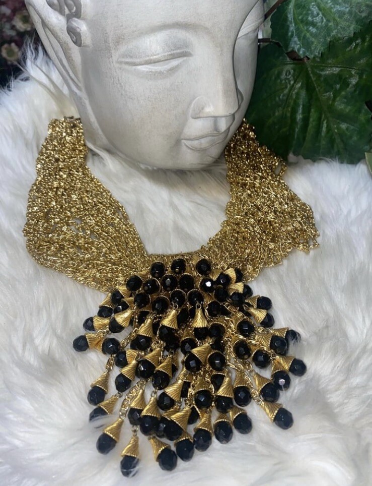 Coppola Early Rare Mega Massive Statement Necklac… - image 1
