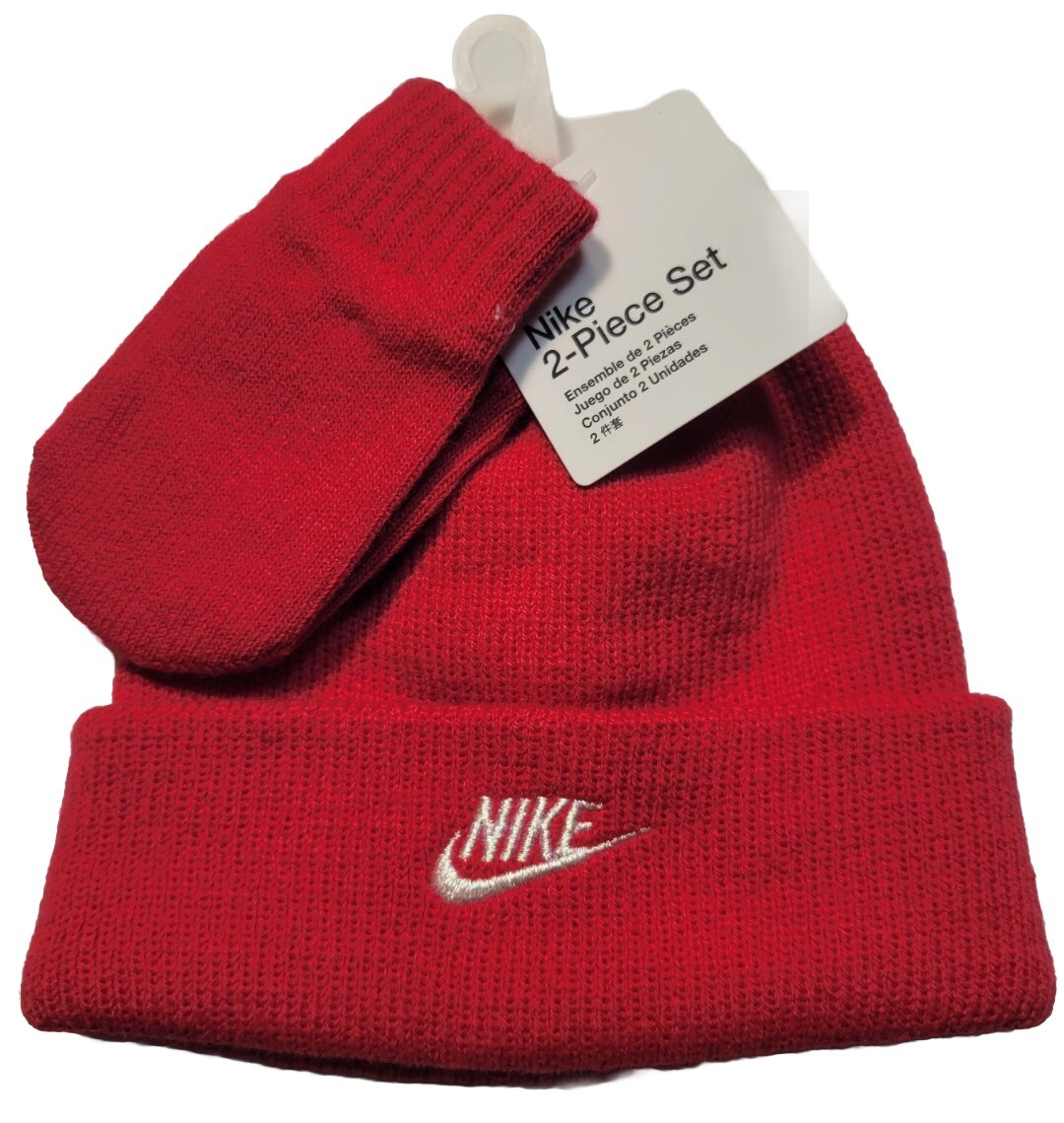 Nike Clothes Infant Nike Beanie Nike Baby Girls Knit Hat Mittens