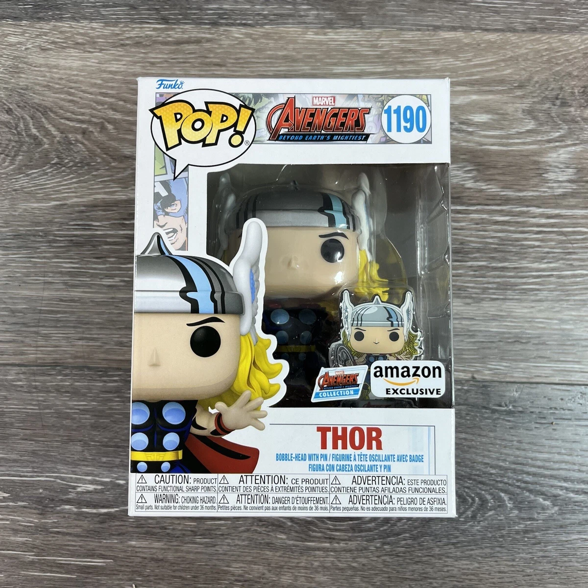 Pop! Thor with Pin