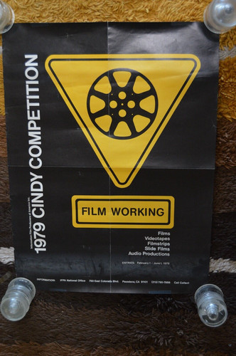 Vintage 1979 Cindy Competition Film Festival Poster LA