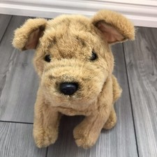 Rare Russ Berrie Pugsley 10  Plush Pug Puppy Dog Vintage Hard To Find