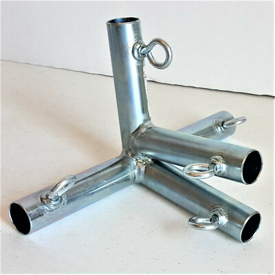 5 Way Side Edge Low Peak Support Canopy Fitting Carport Booth (FV5i) 1 3/8'' pipe