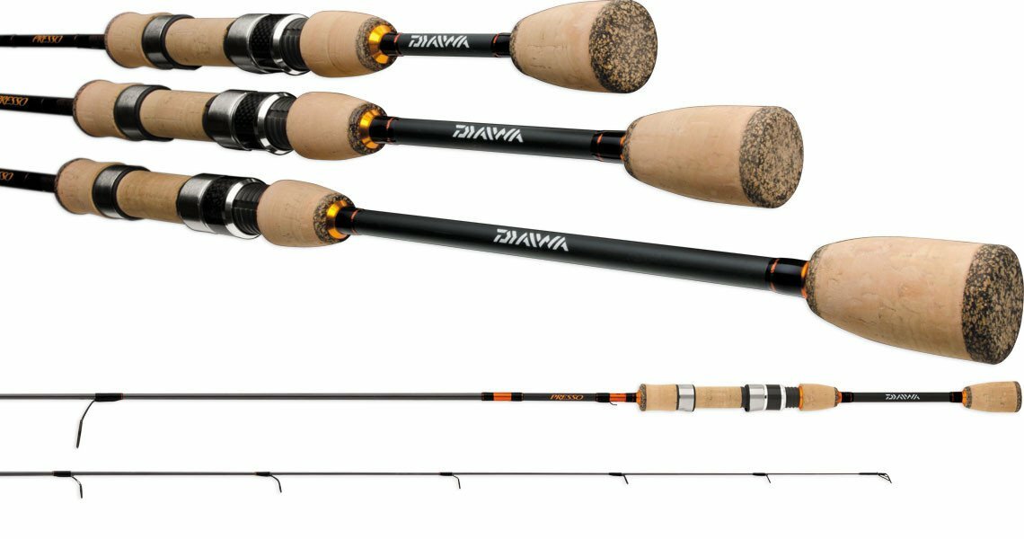 【DAIWA】PRESSO 60XUL-N Daiwa Presso 60XUL N Trout Fishing Rod Durable Light Gray
