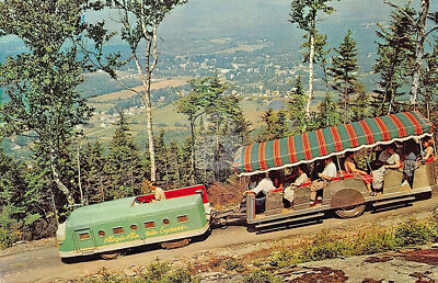 Bethlehem NH New Hampshire Mt Agassiz Magic Mountain Express Postcard Copy