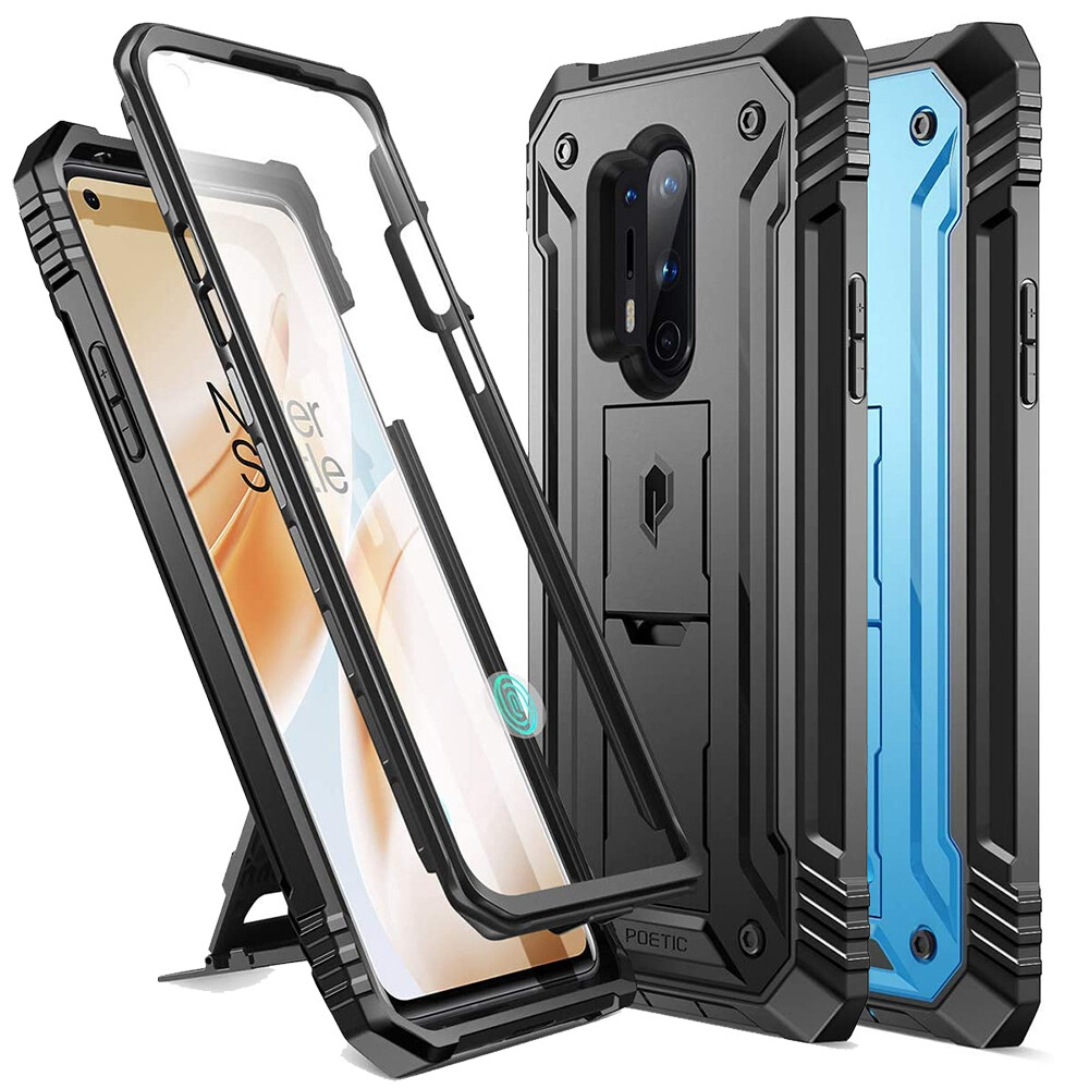 Kickstand Case Fit OnePlus 8T 5G 10 Pro [Heavy Duty] Shockproof  Cover