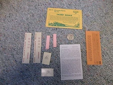 Champ decals HO HB-171 Milwaukee Express yellow box car  K130