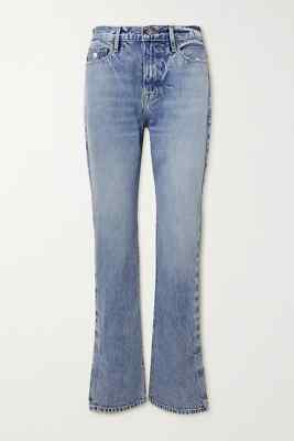 FRAME LE DREW HOCH SITZENDE JEANS wNEU GR 27 NP 300,- EURO HELLE WASCHUNG WOW 