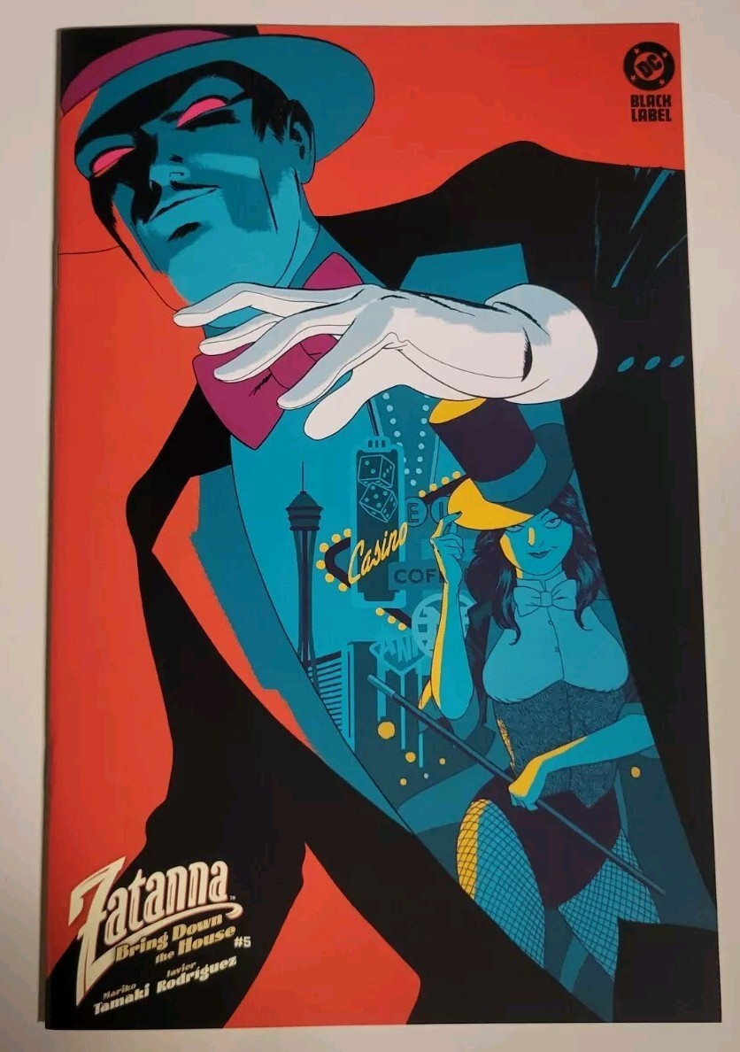 ZATANNA BRING DOWN THE HOUSE #5 (OF 5) 12/2024 NM-/VF+ CVR B (MR) DC COMICS