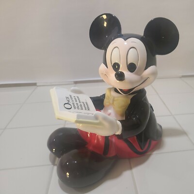 Vintage Disney Mickey Mouse Music Box Reading Tune: When you wish upon a star