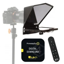 HomeStream Teleprompter with 7″ Monitor, Elite Remote, and PrompterPro4