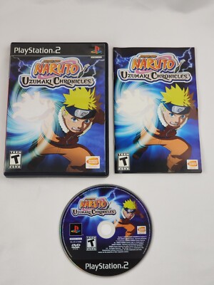 Naruto: Uzumaki Chronicles (Sony PlayStation 2 2006) Complete Tested Black Label