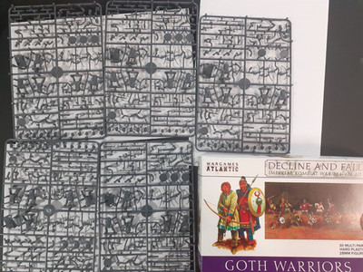Wargames Atlantic Goth Warriors Saga 28mm