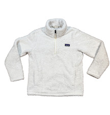 Patagonia Kids' Los Gatos 1/4-Zip Birch White Size L12