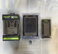 TACTACAM Reveal X Pro Cellular Trail Camera Solar Panel Lithium Cartridge