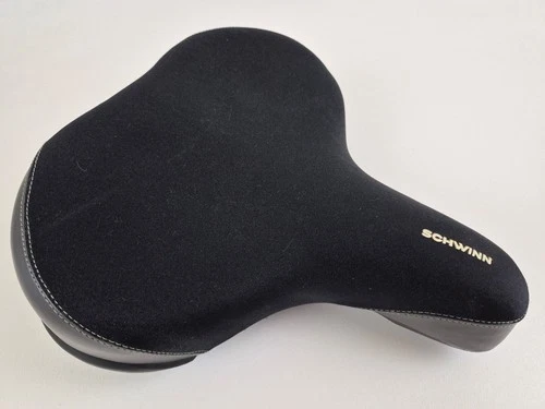 Schwinn Comfort Bicycle Wide Seat With Springs For Cruiser 47 - OEM