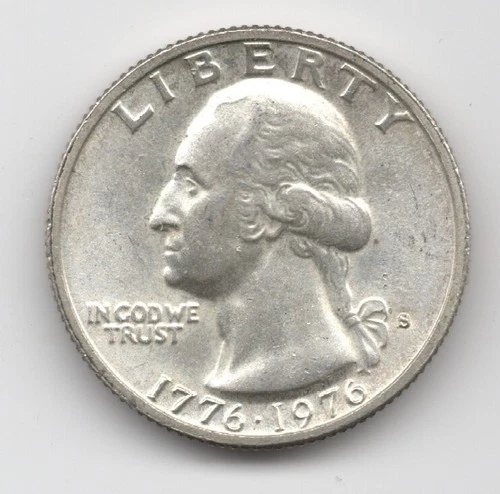 1976-S UNC SILVER WASHINGTON QUARTER
