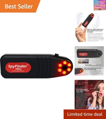 PRO Portable Hidden Camera Detector and Anti-Spy Scanner - Detects Covert Vid...
