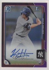 2015 Bowman Draft Chrome Pick Purple Refractor /250 Kyle Holder #BCA-KH Auto ti8