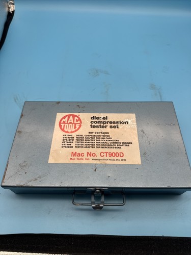 Mac Tools Diesel Compression Tester Set - CT900D