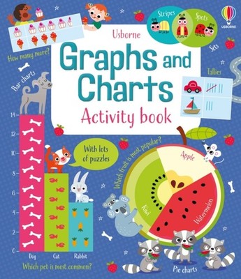 Graphs and Charts Activity Book by Darran Stobbart PAPERBACK 9781474960472