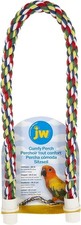 Comfy 32-Inch Rope Perch for Birds - Promotes Health  Grip Strength