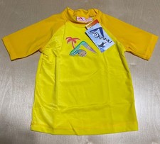 Kanu Surf Size 8 Girls Karlie Rash Guard UPF 50 Sun Short Sleeve Swim Shirt