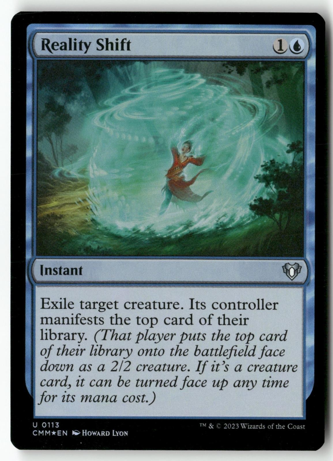 Reality Shift 113 CMM Commander Masters Uncommon Foil NM
