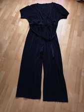 Gina Benotti Plissee Jumpsuit Schwarz 48/50
