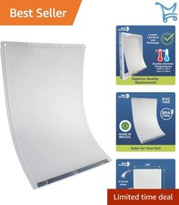 Dog Door Flap Replacement Large Plastic Weatherproof BPA Free for Ideal