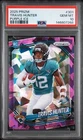 Travis Hunter * PSA 10 * POP 1 * 2025 Panini Prizm Purple Ice Rookie Card /225