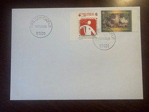 MACEDONIA FDC COVER 2006 YEAR RED CROSS VOLUNTEERS HELP  HEALTH MEDICINE STAMPS