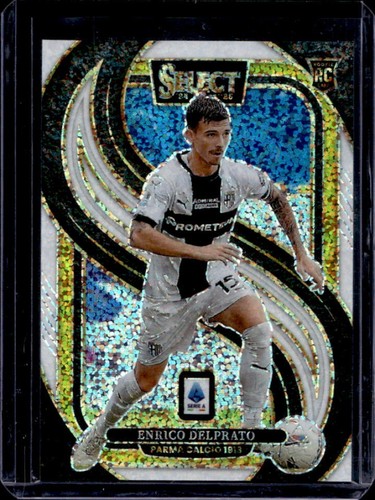 2024-25 Select Serie A Enrico Delprato Mezzanine RC White Sparkle #158
