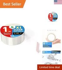 Extra Long Lasting Clear Packing Tape 110 Yards Heavy Duty Moving/Shipping ...