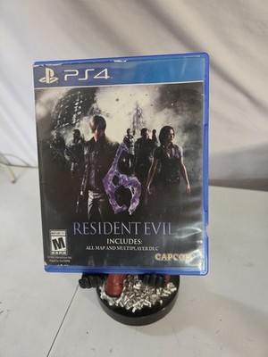 Resident Evil 6 PS4 Tested Working Damaged Case