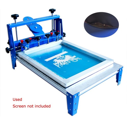 Used-Silk Screen Printing 3 Directions Micro-adjustable Vacuum Screen Printer