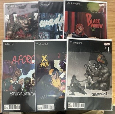 Marvel Hip Hop Variant Comics #1 Lot of 6 NEW [Rare & Out of Print