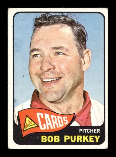 Bob Purkey #214 1965 Topps card
