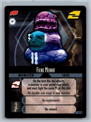 .hack ENEMY TCG Fiend Menhir #1C22 CCG DOT Contagion