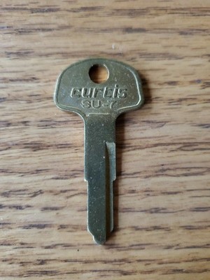 1987-1996 Suzuki GSX1100F Ignition Key Blank SU-7 Qty 2 Curtis